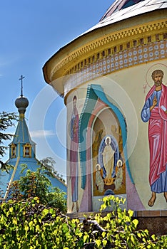 St. Paraskeva-Pyatnitsa monastery. Russian eclecticism architect