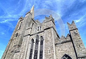 St. Patrick`s Cathedral in Dublin, Ireland