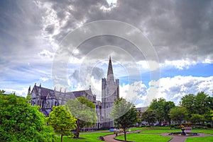 St. Patrick`s Cathedral in Dublin, Ireland