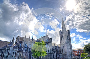 St. Patrick`s Cathedral in Dublin, Ireland