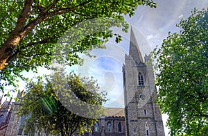 St. Patrick`s Cathedral in Dublin, Ireland