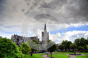 St. Patrick`s Cathedral in Dublin, Ireland