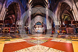 St. Patrick`s Cathedral in Dublin, Ireland.