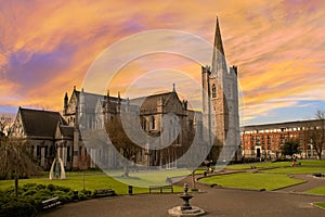 St. Patrick's Cathedral in Dublin, Ireland.