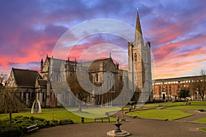 St. Patrick's Cathedral in Dublin, Ireland.