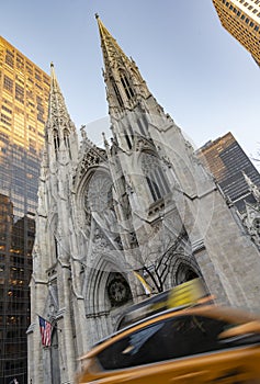 St Patrick`s Cathedral in New York City