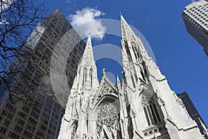 St. Patrick`s Cathedral in Manhattan, NYC