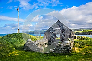 St. Patrick`s Chapel at Peel Castle, Isle of Man