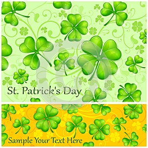 St Patrick. S day background