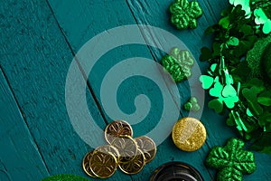 St. Patrick`s Day, background for celebration or congratulation