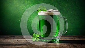 St Patrick\'s Day background , motion graphic, clover, green hat, gold coins, leprechaun hat with clover