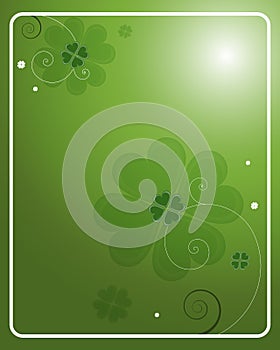 St. Patrick's Day background - vector