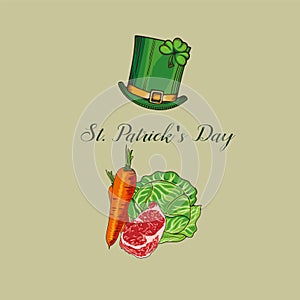 St.patrick`s day Food photo