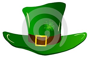 St.Patrick `s Day. Green hat.