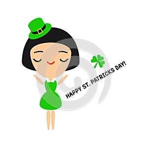 St Patrick's day greeting card