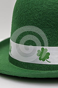 St. Patrick`s Day Hat Shamrocks