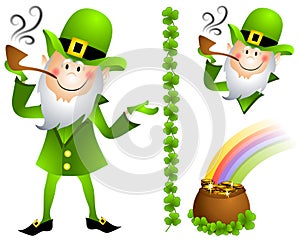 St. Patrick's Day Leprechaun Pot of Gold 2