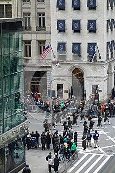St Patricks Day Parade in New York City