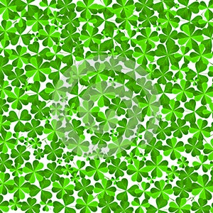 St. Patrick`s Day - shamrock, clover texture