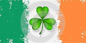 St. Patrick`s day vector horizontal background