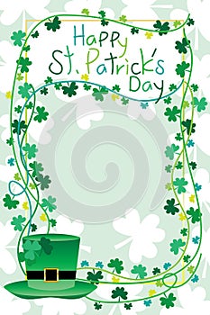 St. Patrick's frame