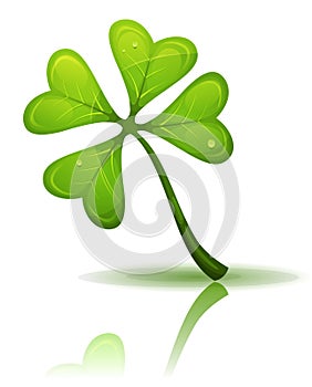 St. Patrick's Holidays Four Leaf Clover