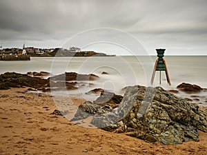 St Patrick's Tide and Time Bell at Cemaes Bay