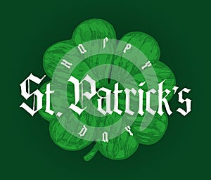 St. patrick shamrock