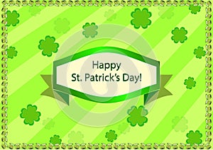 St patricks day background
