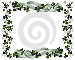 St Patricks Day Border