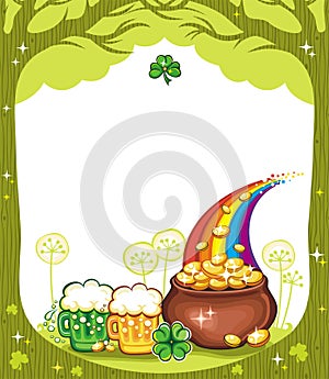 St. Patricks Day frame