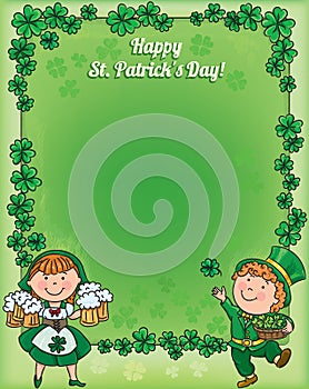 St. Patricks Day frame