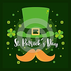 st patricks day greeting card