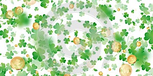 St. Patricks Day holiday background.