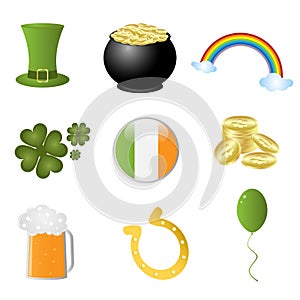 St. Patricks day icons