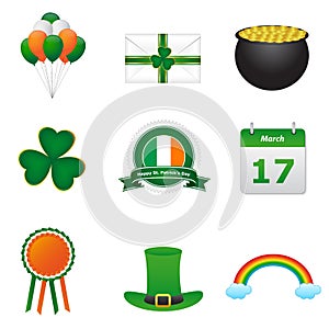 St. patricks day icons