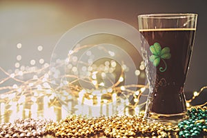 St Patricks Day Irish Stout Beer