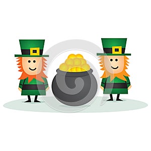 St Patricks Day Leprechaun photo