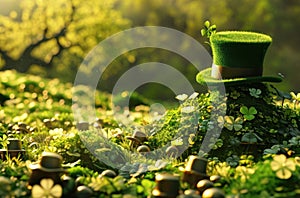 st patricks day logo hd wallpaper background free