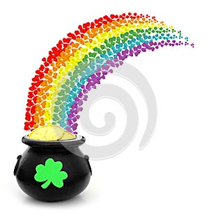 St Patricks Day pot of gold