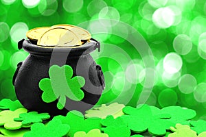 St Patricks Day pot of gold