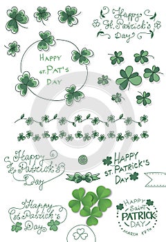 St. Patricks day set