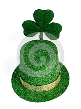 St. Patricks Day shamrock & leprechaun hat