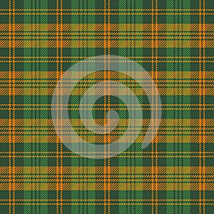 St. Patricks day tartan plaid. Scottish pattern