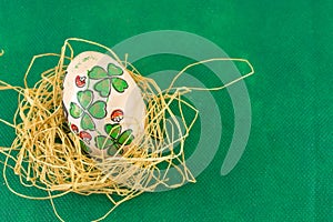 St. Patrics day inspired Easter eggs