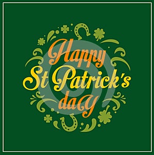 St. Patrics Day poster
