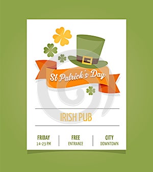St. Patrics Day poster