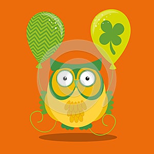 st patrik owls with baloons 01