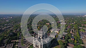 St. Paul, Aerial View, Saint Paul Cathedral, Minnesota
