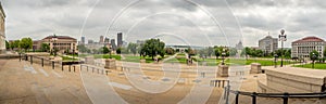 St Paul city skyline Minnesota Capitol Building